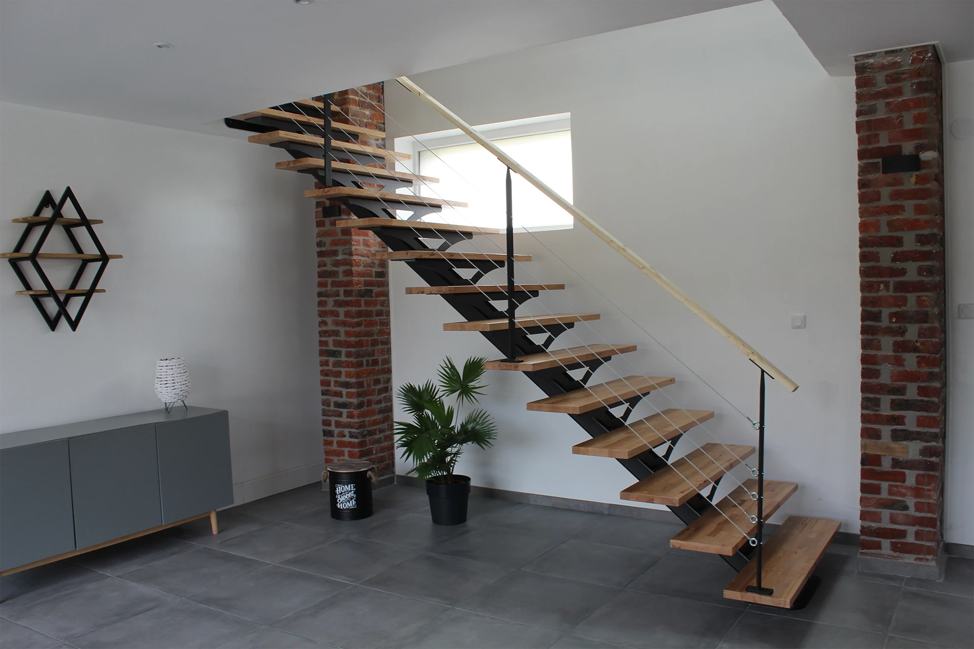 domaine de l'ébène escalier